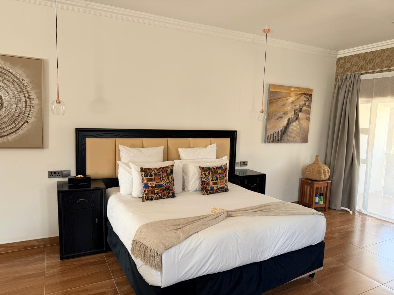 10 On Pauling Hotel - Luxury boutique hotel exterior with pool area at golden hour